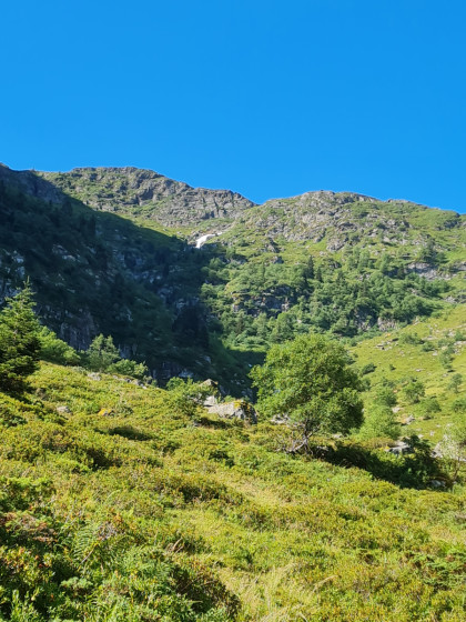 Vers le Lac bleu