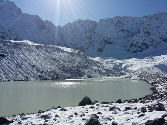 Lac d\'Arsine gelé