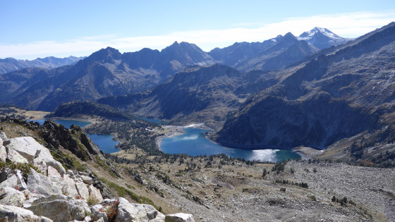 Lac d'Aumar, Les Laquettes et Lac d'Aubert
