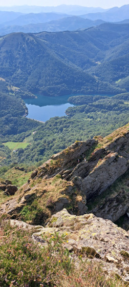 Lac d\'Endarra depuis Txurrumuru