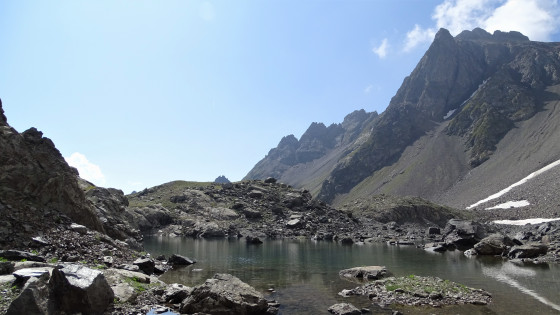 Lac de Belledonne   Grand Pic de Belledonne