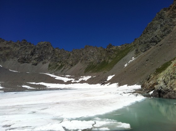 Lac de l\'Eychauda le 17 juin 2017
