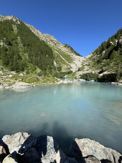 Lac de la douche