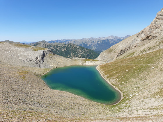 Lac de la petite Cayolle