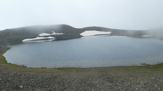 lac de la Rocheure au col du même non