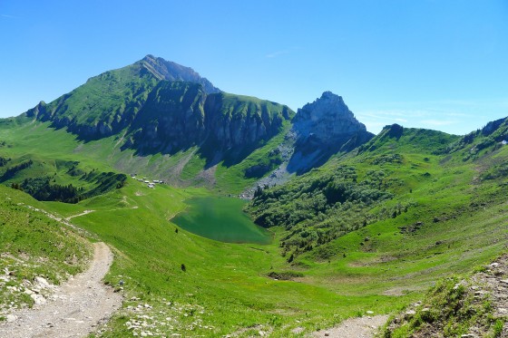 lac de Lessy, le Buclon et le Jalouvre