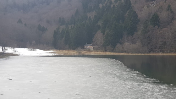 Lac de Moulzoune - 02/03/25 - 1368m