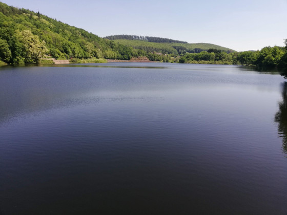 Lac de panneciere vue du pont des Moulins