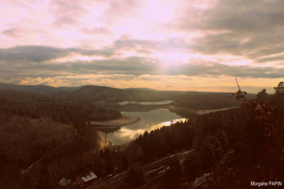 Lac de Pierre Percée - Depuis le château