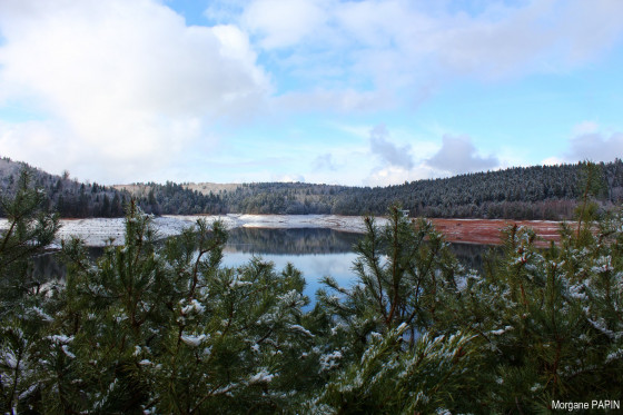 Lac de Pierre Percée - Paysages gelés