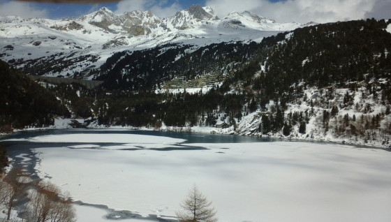 Lac de Plan d'Aval et Dent Parrachée
