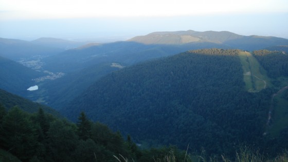 Lac de Sewen et les Langenberg