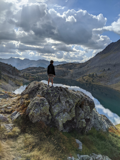 Lac de Vens en fin d\'apres midi