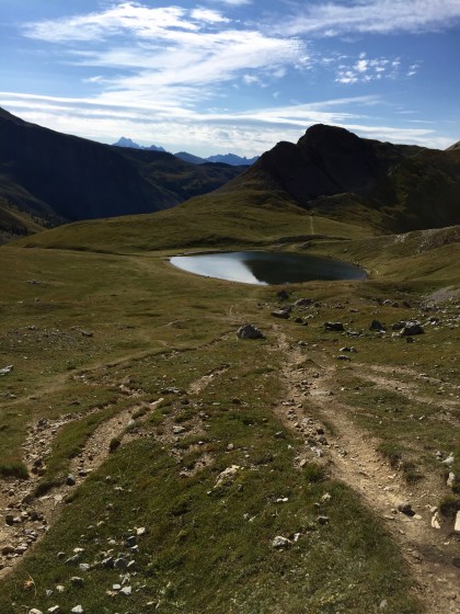 Lac de Souliers vu de haut