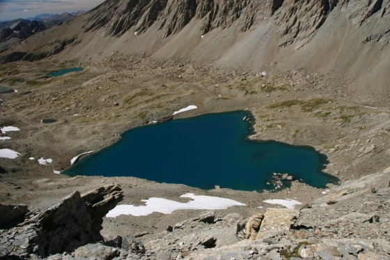 Lac des neufs couleurs vu depuis la tête de la Fréma