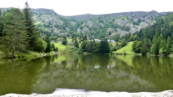 Lac du Forlet ou lac des Truites.