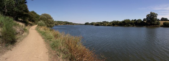 Rive droite du lac du Gué Gorand
