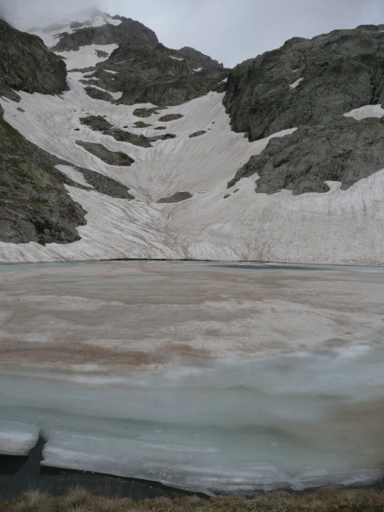 Lac du Mont Clapier et pas de Pagari