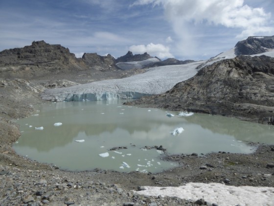 Lac et Glacier du Grand Méan