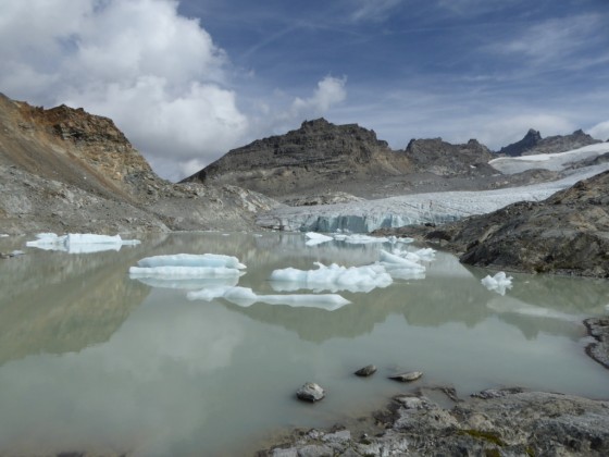 Lac et Glacier du Grand Méan