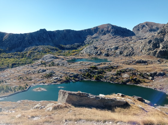 lac Long Supérieur et lac Fourca