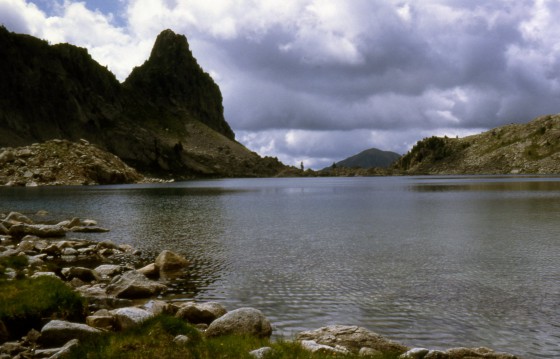 Lac Nègre vu de sa rive nord