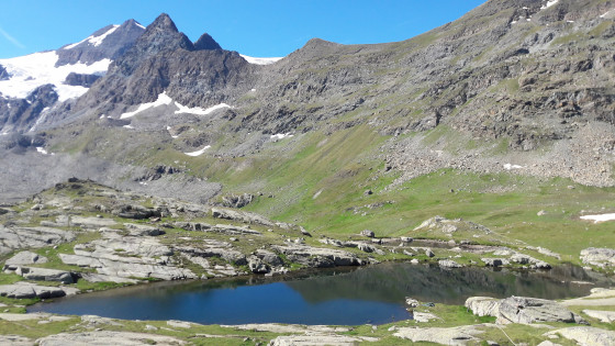 Lac sous le refuge