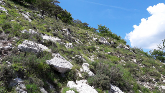 Lacets après le Pas de la Piastre