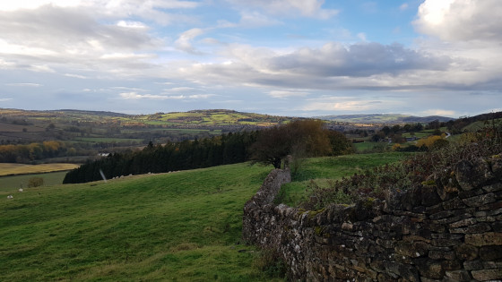 Langley Hill far away from the the path