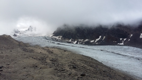 Langue principale du glacier de Gebroulaz