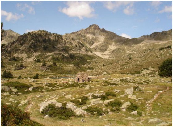 Laquet de Coste Oueillère et abri de Port-Bielh - 2100m