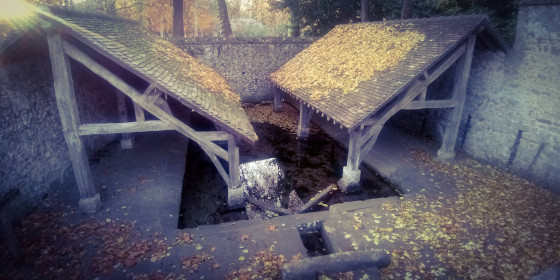Lavoir de Courance aux couleurs d\'automne