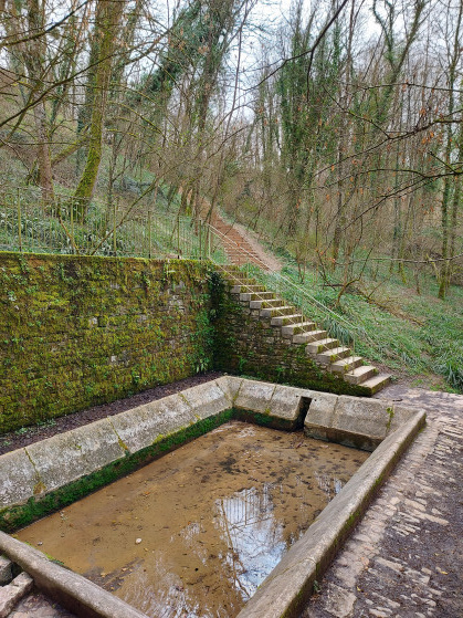 lavoir de la cascade de la Vallière