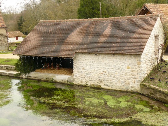 Lavoir du moulin de Courcelles