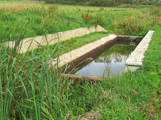 Lavoir en bordure du bief de Murey