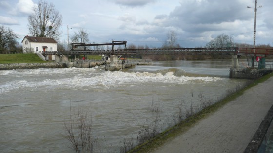 Le barrage de la chocolaterie