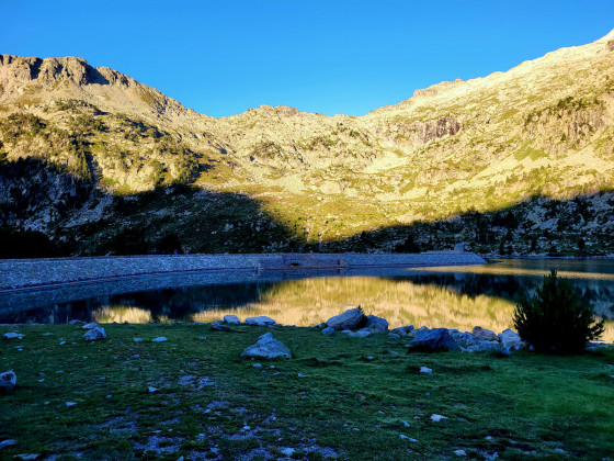 Le barrage du Lac Aubert