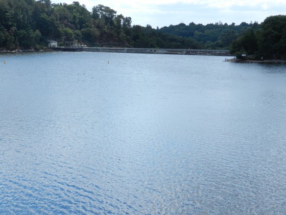 Le barrage du lac de Guerlédan