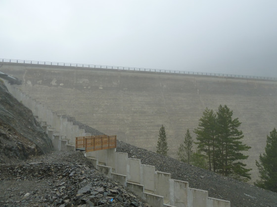 le Barrage et son remontoir a poissons