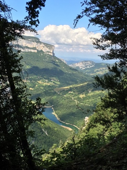Le barrage sur la Bourne