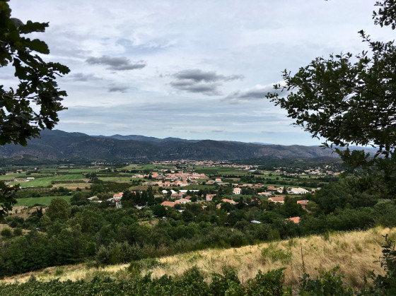 Les diff&eacute;rents hameaux avant le village de Joch