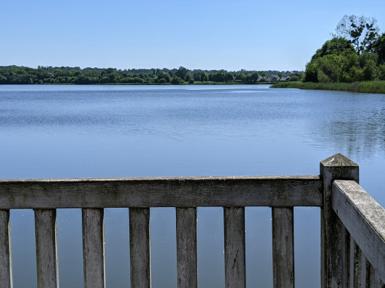 Le Bassin de Bazouges, &agrave; partir de la cabane des p&ecirc;cheurs.