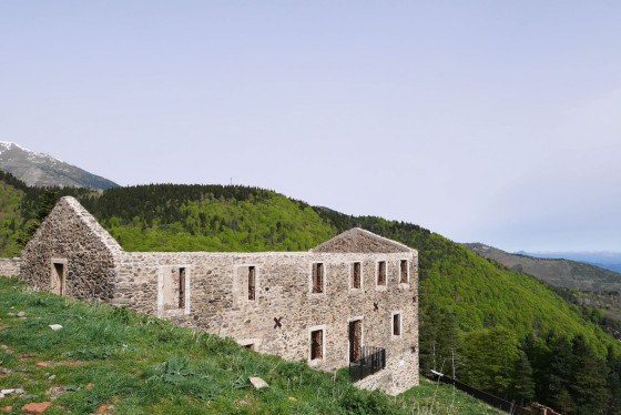 Le bâtiment des dortoirs