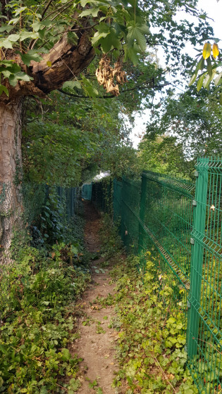 Chemin du bout de la Rue de Champagne