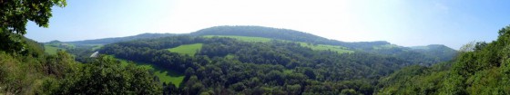 Le belvédère sur la vallée des Mercureaux