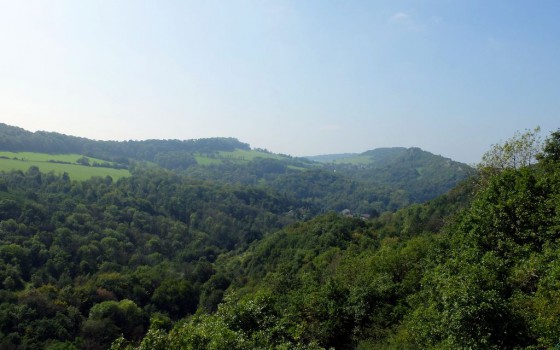 Le belvédère sur la vallée des Mercureaux