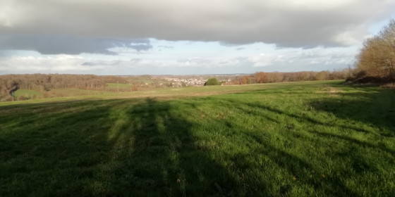 Le bourg de St Aubin des Coudrais