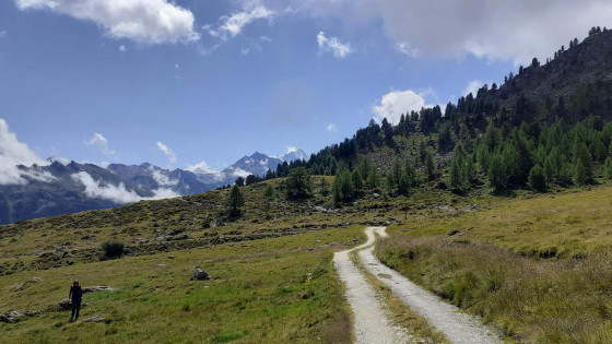 Le Brunegghorn et le Weisshorn