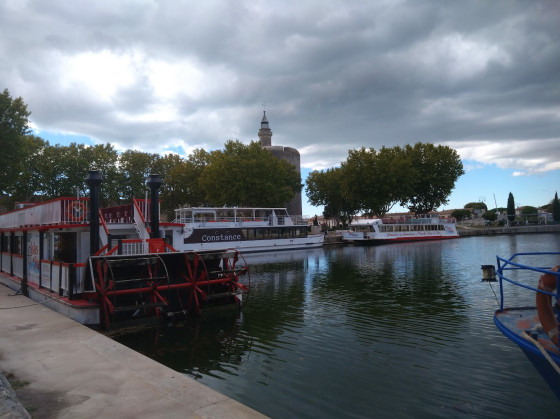Le canal du Rhône à Sète