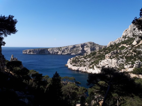 le cap morgiou depuis l\'aiguille de Sugiton